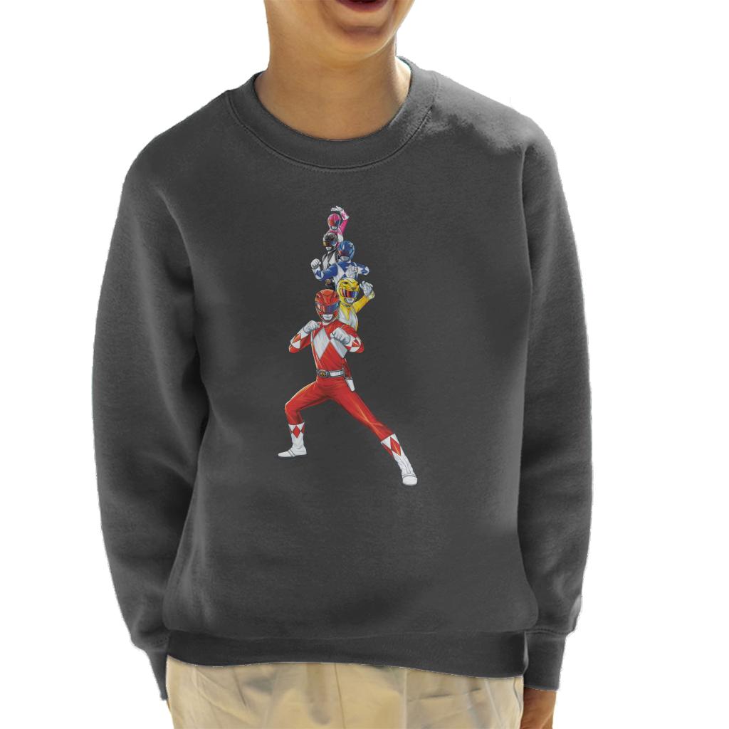 Power Rangers Action Line Up Kid's Sweatshirt product image 4
