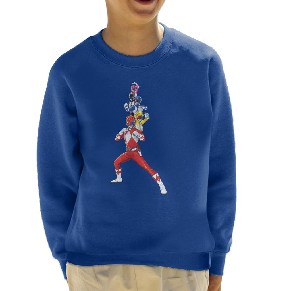 Power Rangers Action Line Up Kid's Sweatshirt product image 6