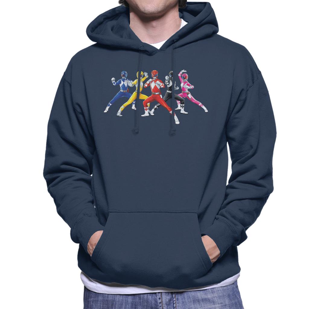 Power Rangers Fighting Pose Men's Hooded Sweatshirt product image 4