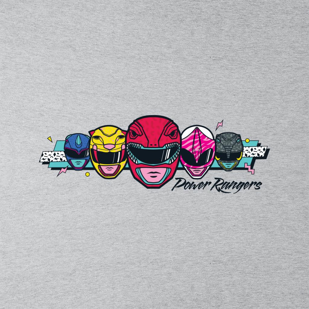 Power Rangers Retro 90s Heads Kid's Hooded Sweatshirt product image 2