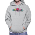 Power Rangers Retro 90s Heads Men's Hooded Sweatshirt product image 1