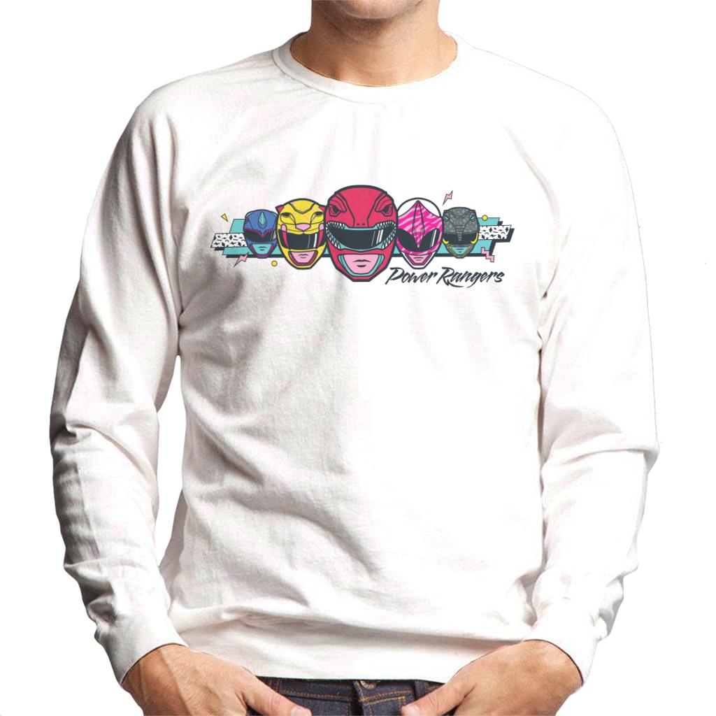 Power Rangers Retro 90s Heads Men's Sweatshirt product image 4