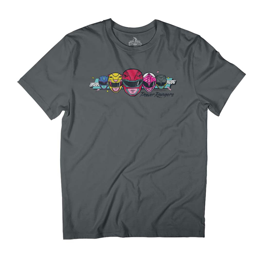 Power Rangers Retro 90s Heads Men's T-Shirt product image 1