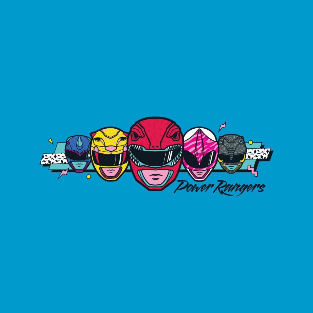 Power Rangers Retro 90s Heads Kid's Hooded Sweatshirt product image 5