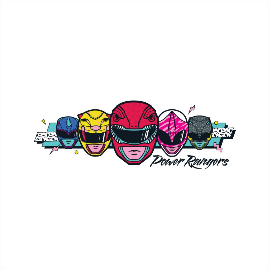 Power Rangers Retro 90s Heads Kid's Hooded Sweatshirt product image 7