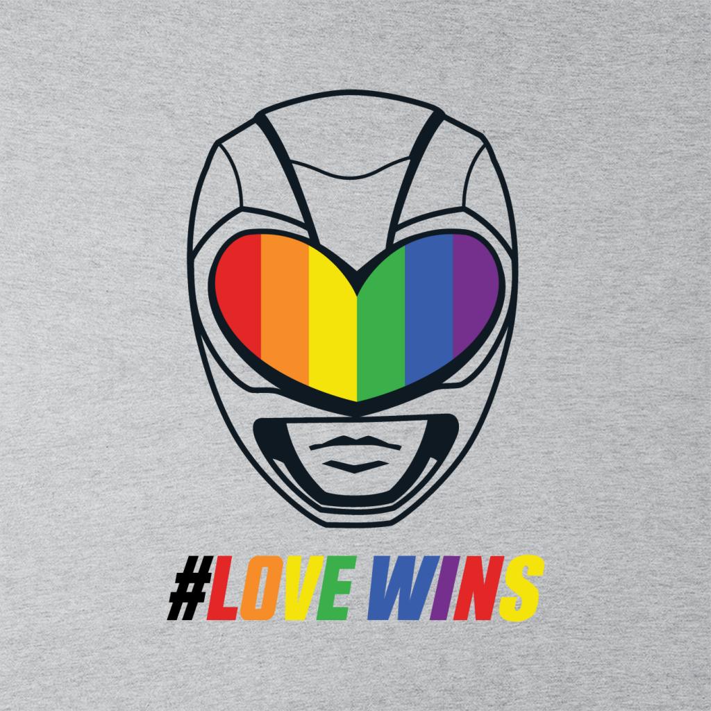 Power Rangers Love Wins Rainbow Visor Kid's Hooded product image 2