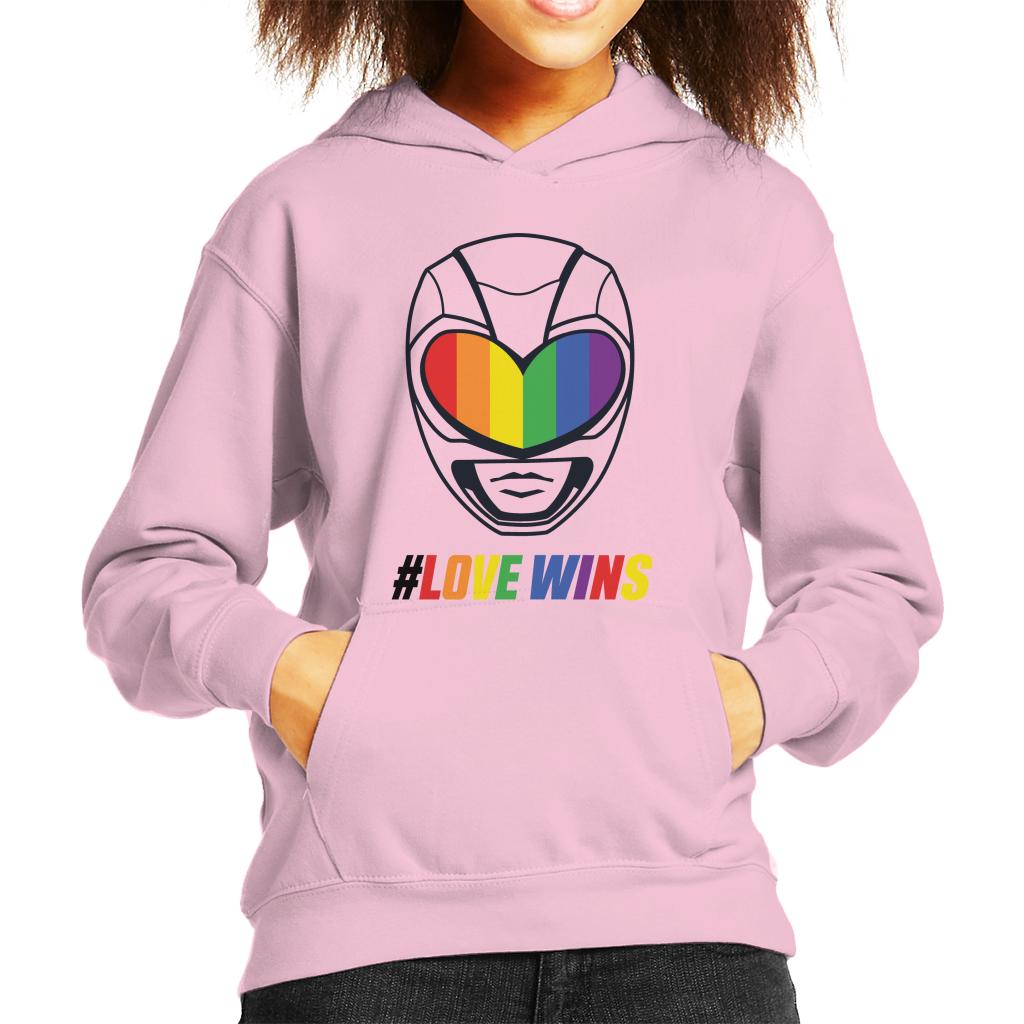 Power Rangers Love Wins Rainbow Visor Kid's Hooded product image 6
