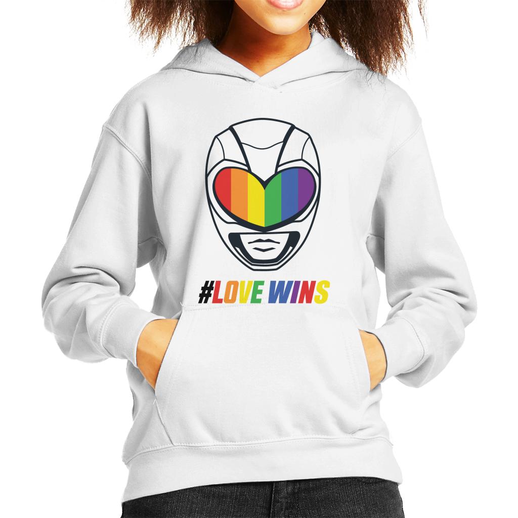 Power Rangers Love Wins Rainbow Visor Kid's Hooded product image 4