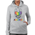 Power Rangers Love Wins Rainbow Visor Women's Hooded product image 1