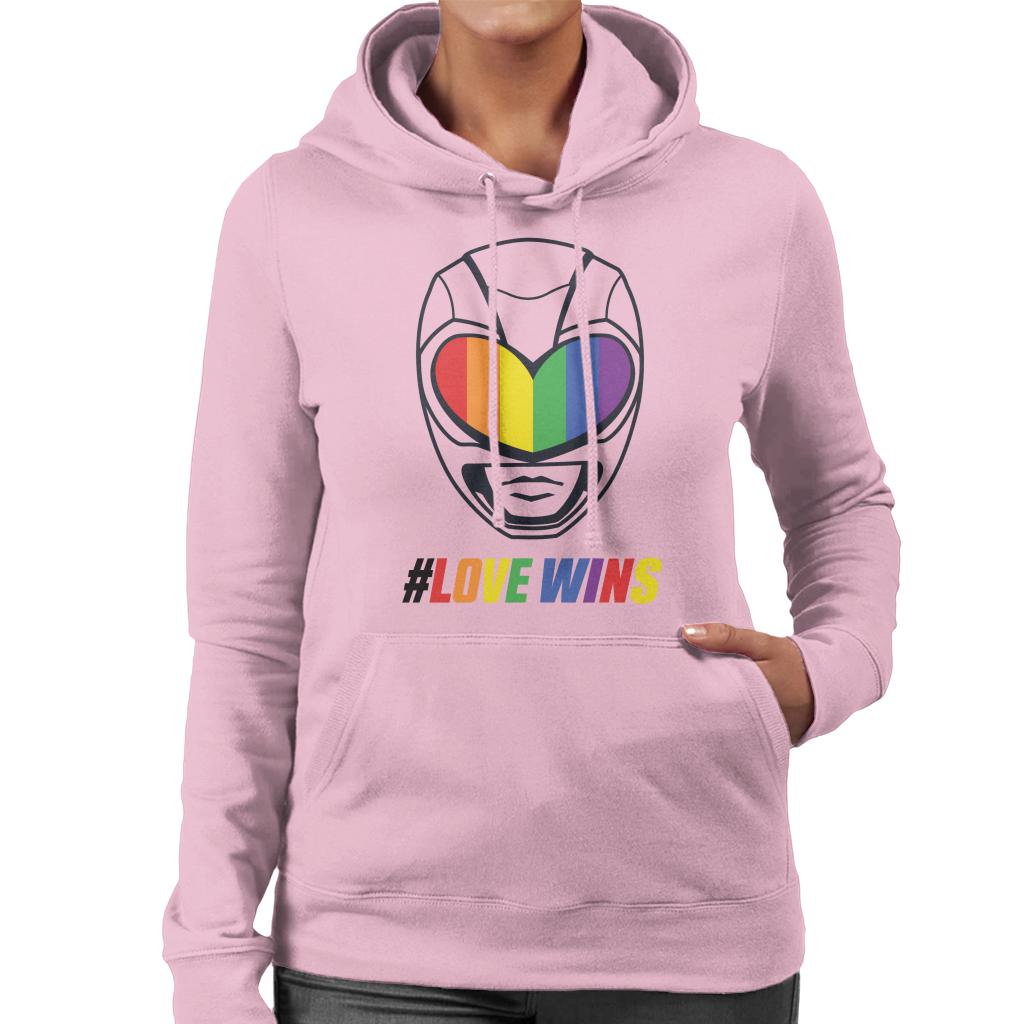 Power Rangers Love Wins Rainbow Visor Women's Hooded product image 6