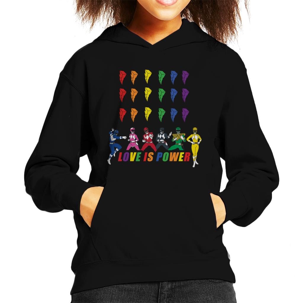 Power Rangers Love Is Kid's Hooded Sweatshirt product image 1