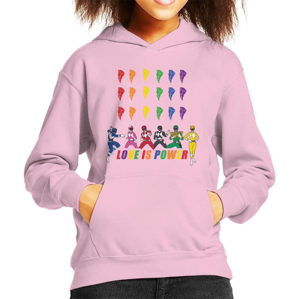 Power Rangers Love Is Kid's Hooded Sweatshirt product image 6
