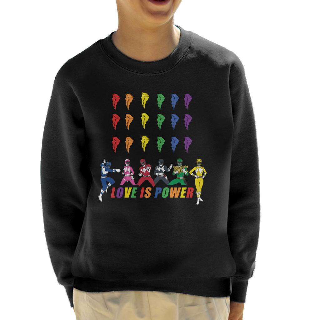 Power Rangers Love Is Kid's Sweatshirt product image 1