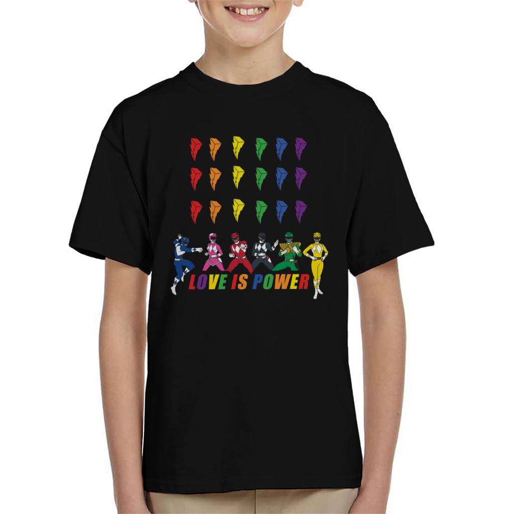 Power Rangers Love Is Kid's T-Shirt product image 1