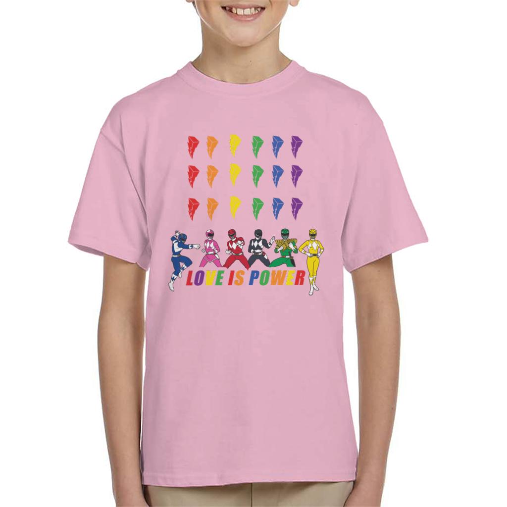 Power Rangers Love Is Kid's T-Shirt product image 6