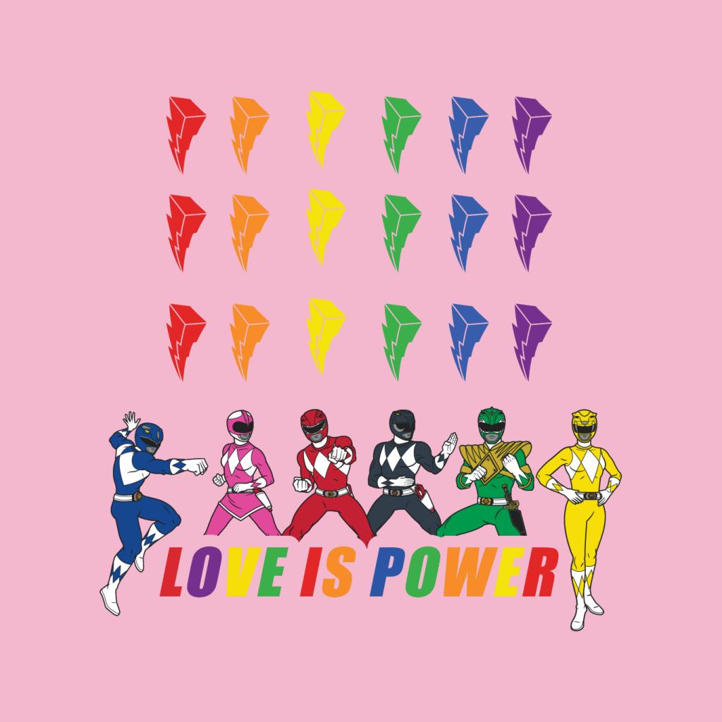 Power Rangers Love Is Women's Hooded Sweatshirt product image 7