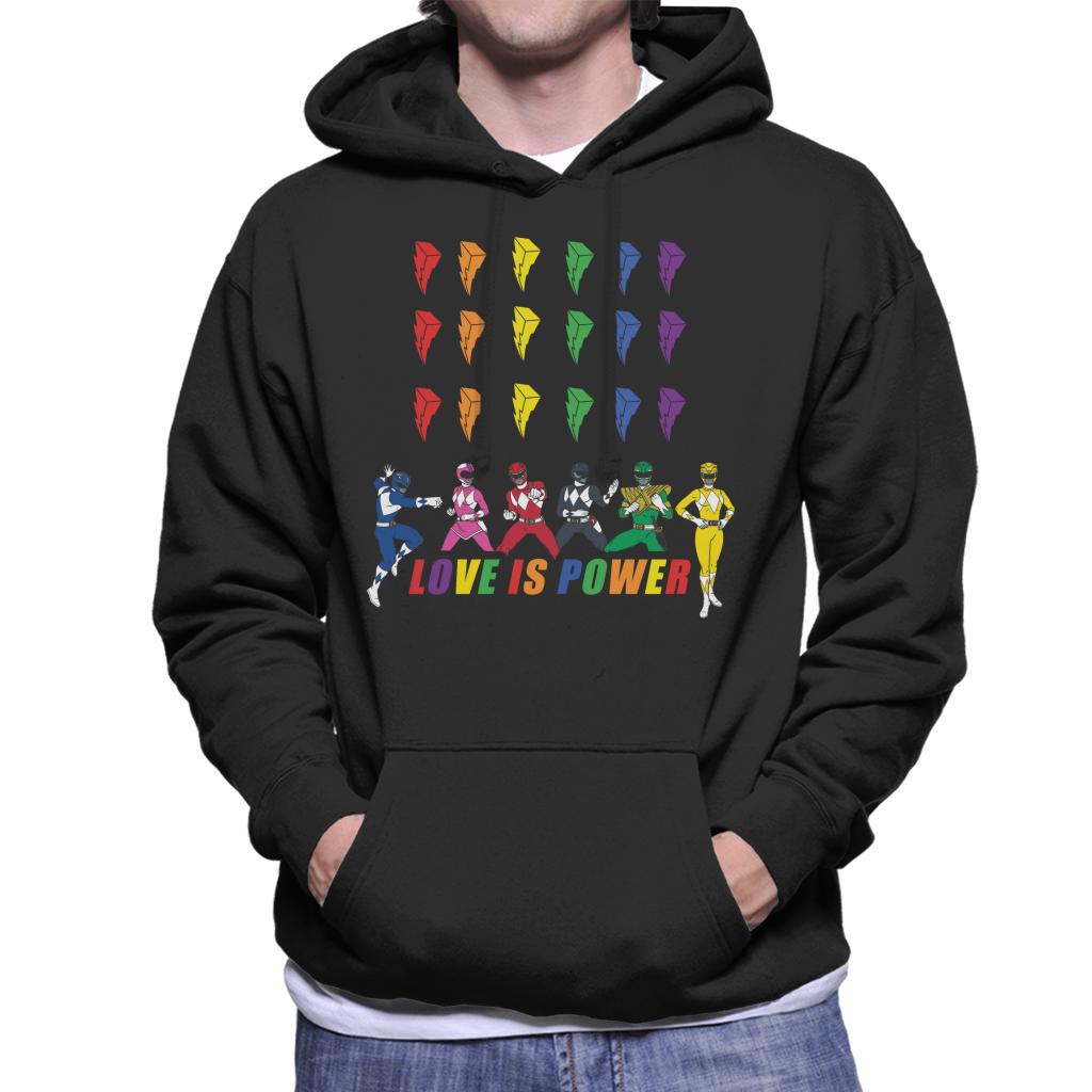 Power Rangers Love Is Men's Hooded Sweatshirt product image 1