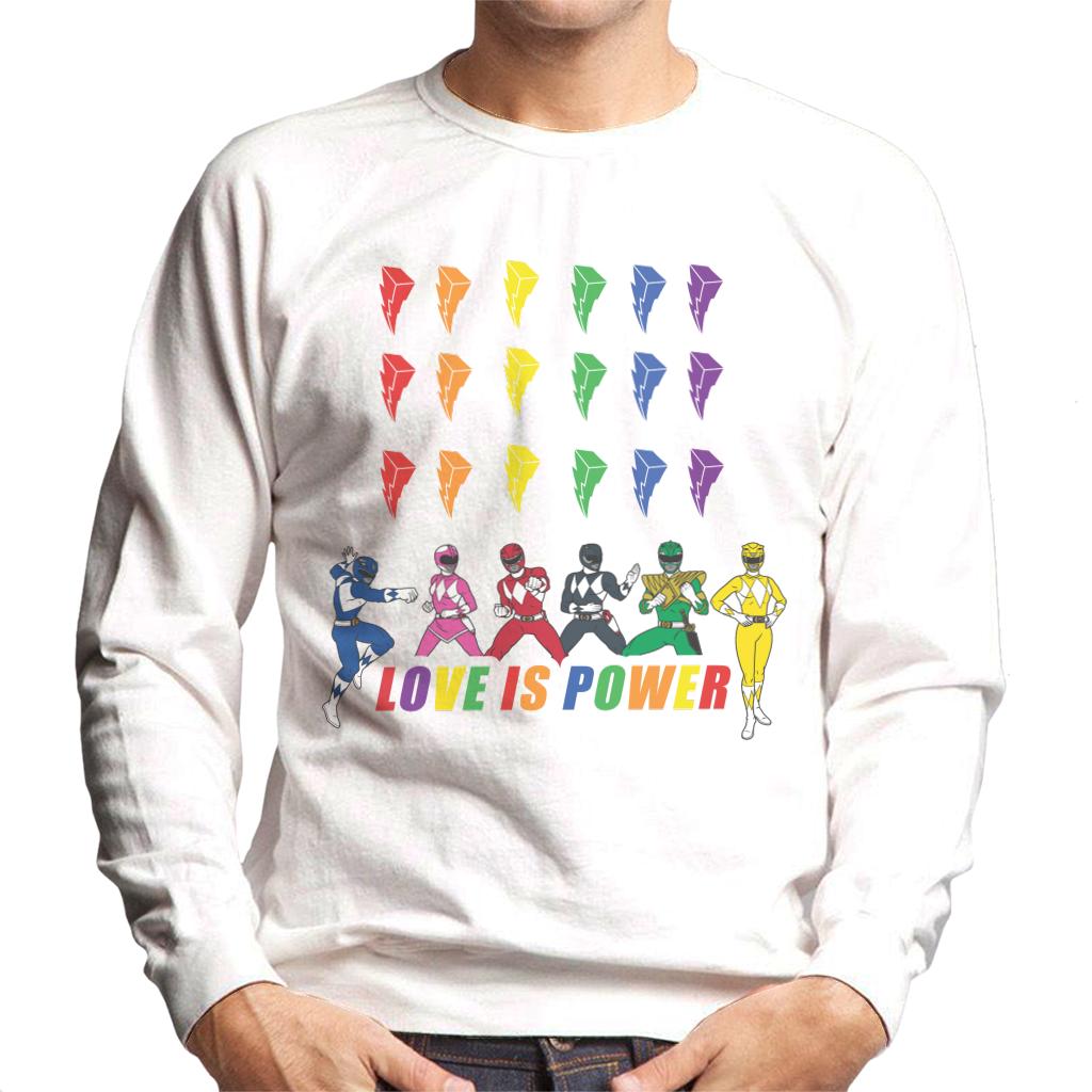 Power Rangers Love Is Men's Sweatshirt product image 4