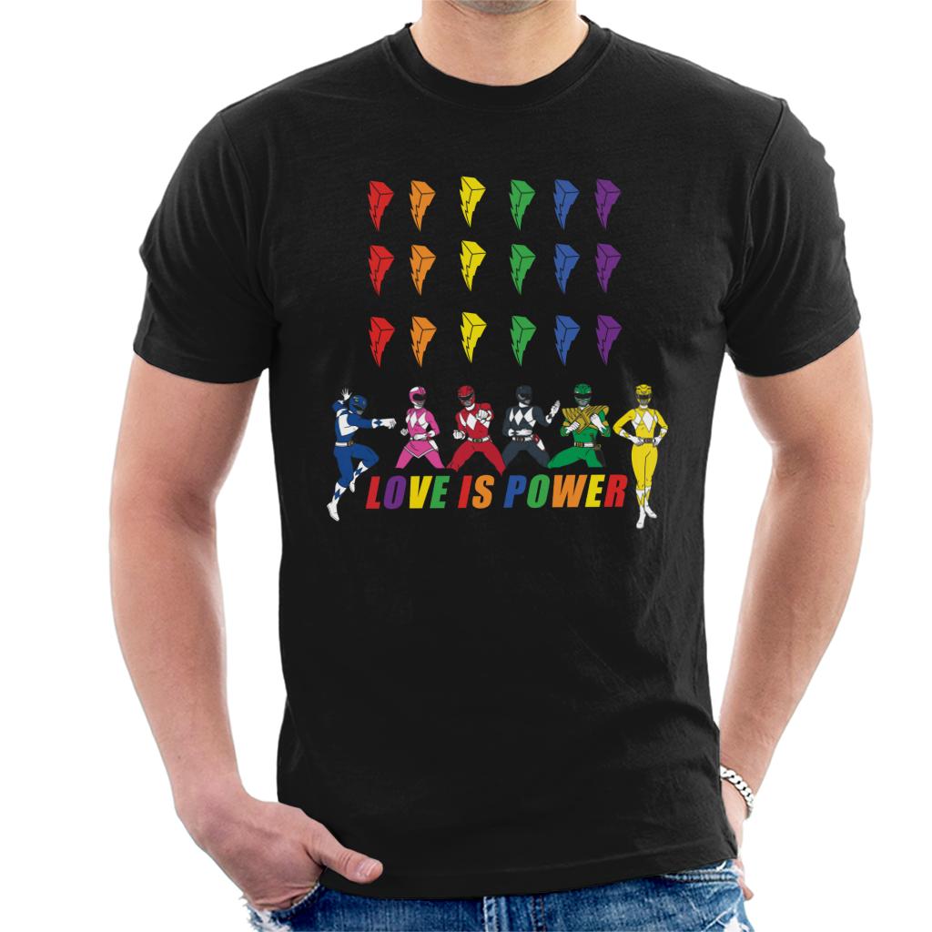 Power Rangers Love Is Men's T-Shirt product image 1