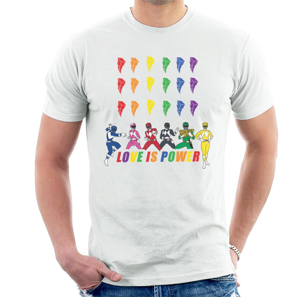 Power Rangers Love Is Men's T-Shirt product image 4