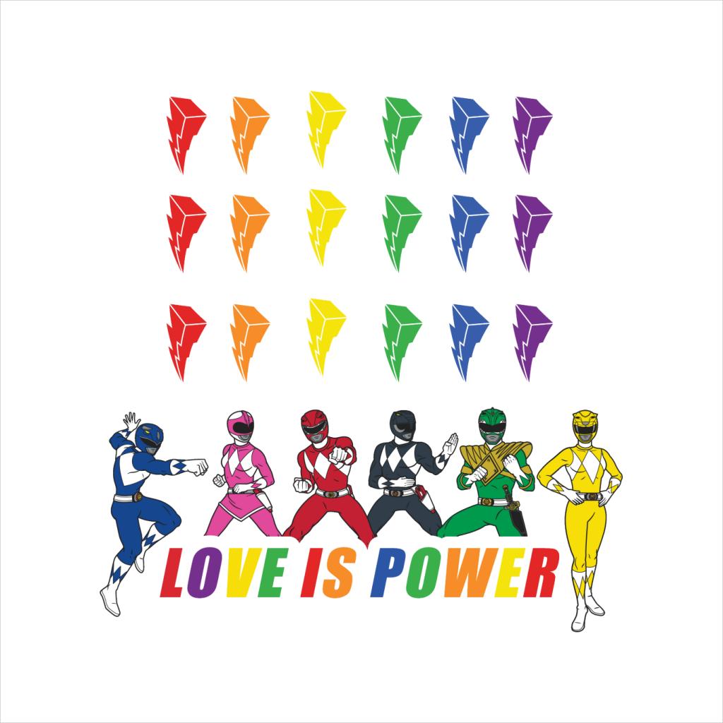 Power Rangers Love Is Men's T-Shirt product image 5