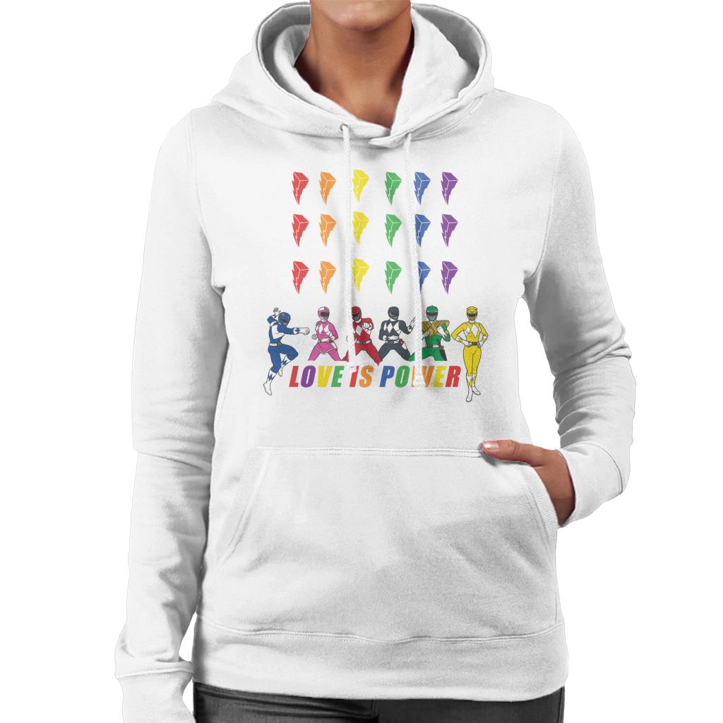 Power Rangers Love Is Women's Hooded Sweatshirt product image 4