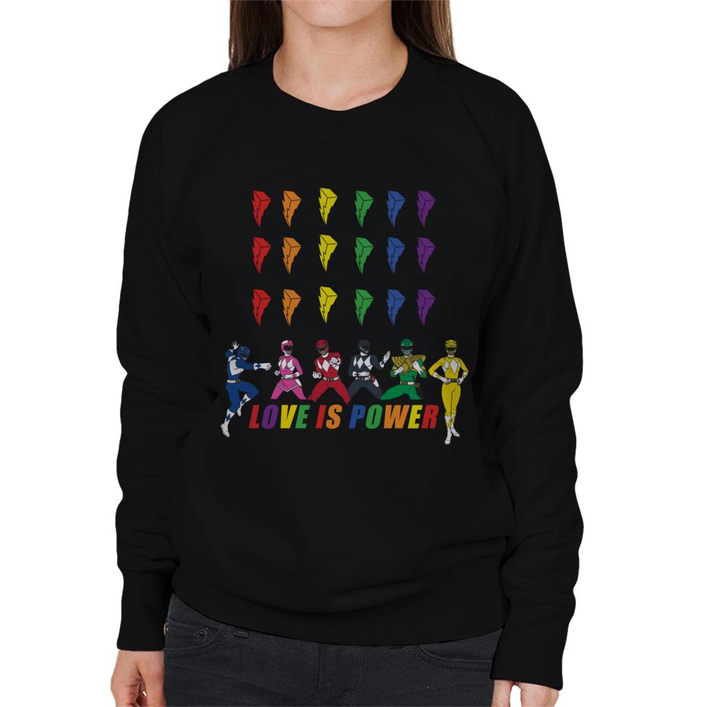 Power Rangers Love Is Women's Sweatshirt product image 1