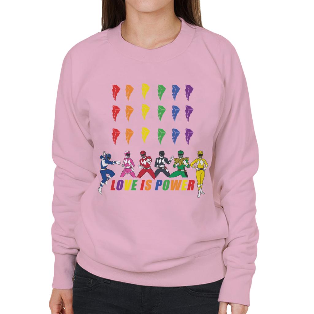 Power Rangers Love Is Women's Sweatshirt product image 6