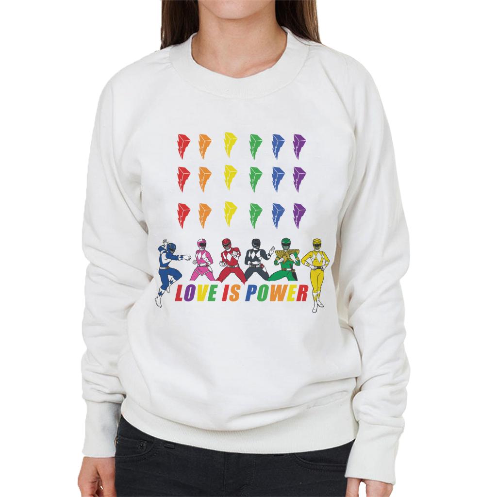 Power Rangers Love Is Women's Sweatshirt product image 4
