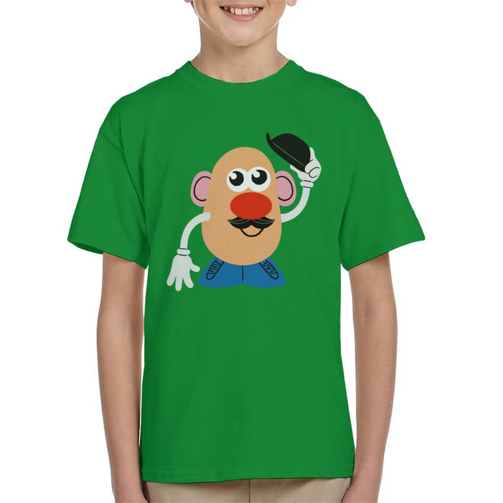 Mr Potato Head Tipping Hat Kid's T-Shirt