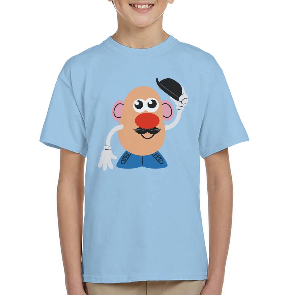 Mr Potato Head Tipping Hat Kid's T-Shirt
