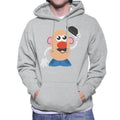 Mr Potato Head Tipping Hat Men's Hooded Sweatshirt