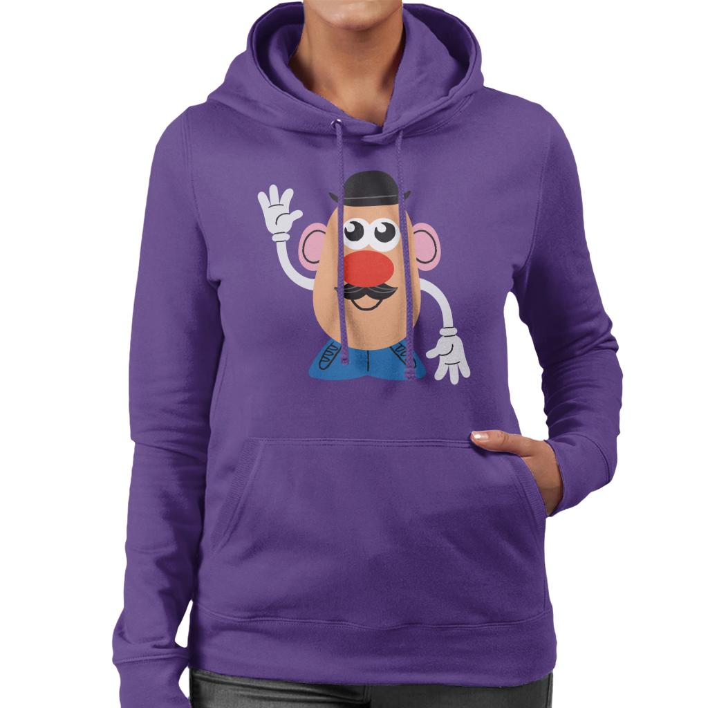 Mr Potato Head Wave Women's Hooded Sweatshirt product image 6