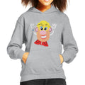 Mrs Potato Head Yellow Glasses Kid's Hooded Sweatshirt product image 1