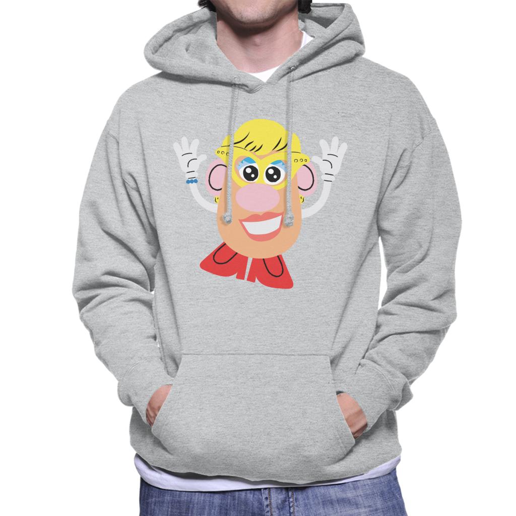 Mrs Potato Head Yellow Glasses Men's Hooded Sweatshirt product image 1