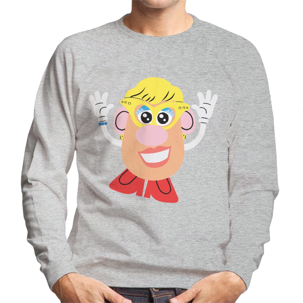 Mrs Potato Head Yellow Glasses Men's Sweatshirt product image 1