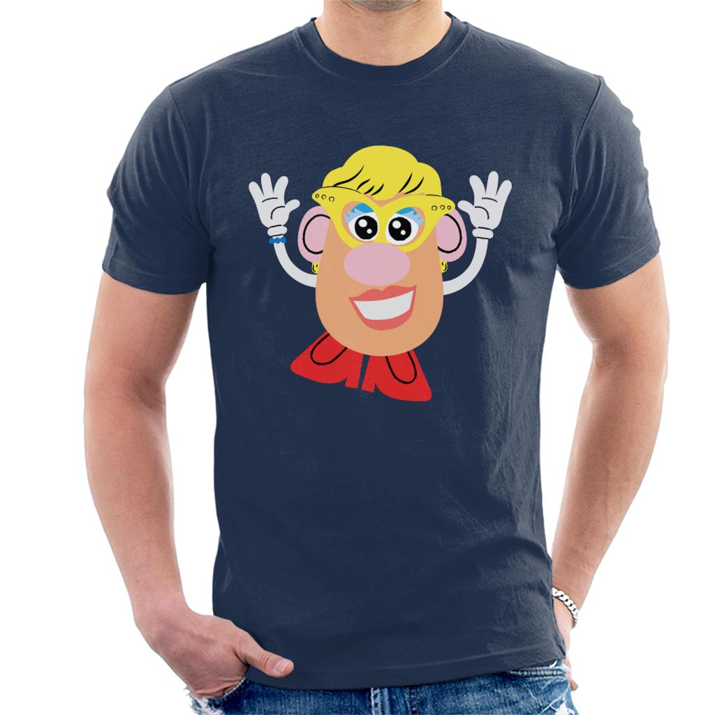 Mrs Potato Head Yellow Glasses Men's T-Shirt product image 4