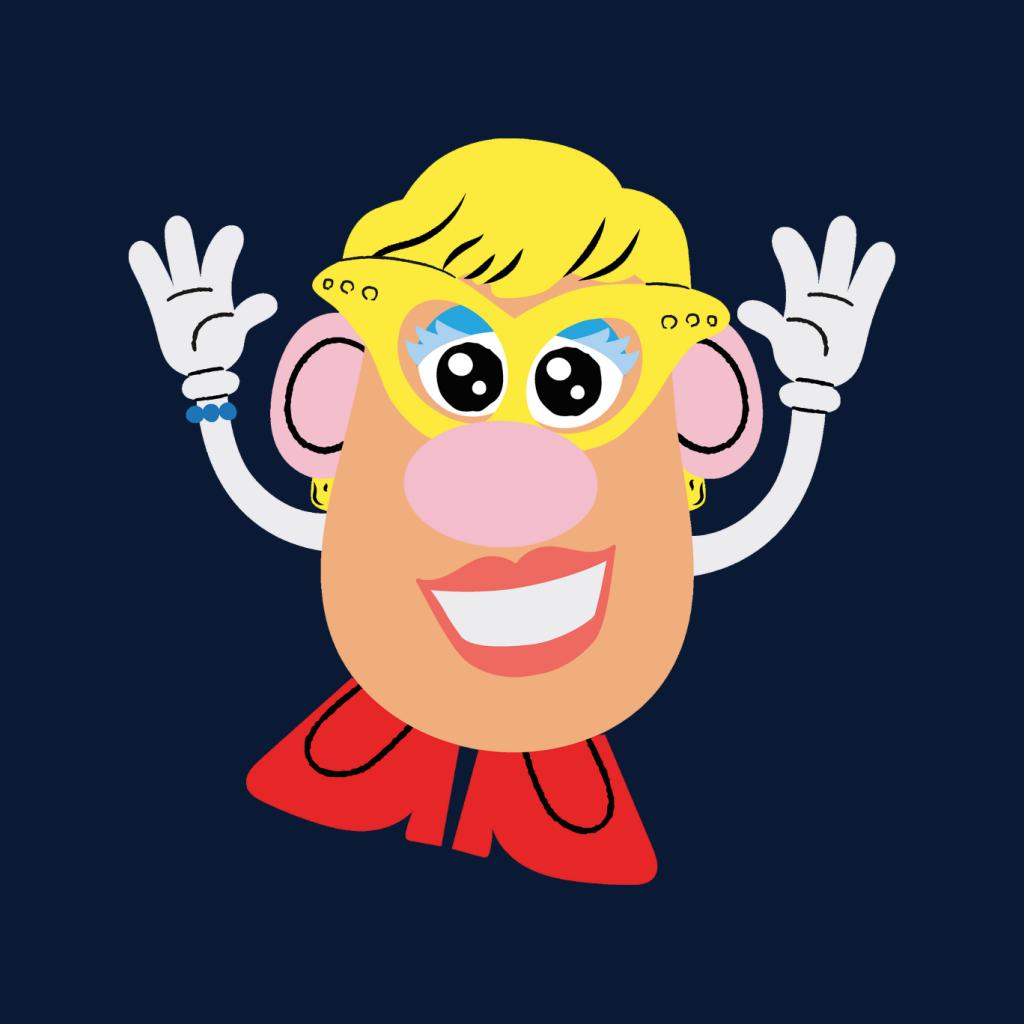 Mrs Potato Head Yellow Glasses Kid's Sweatshirt product image 5