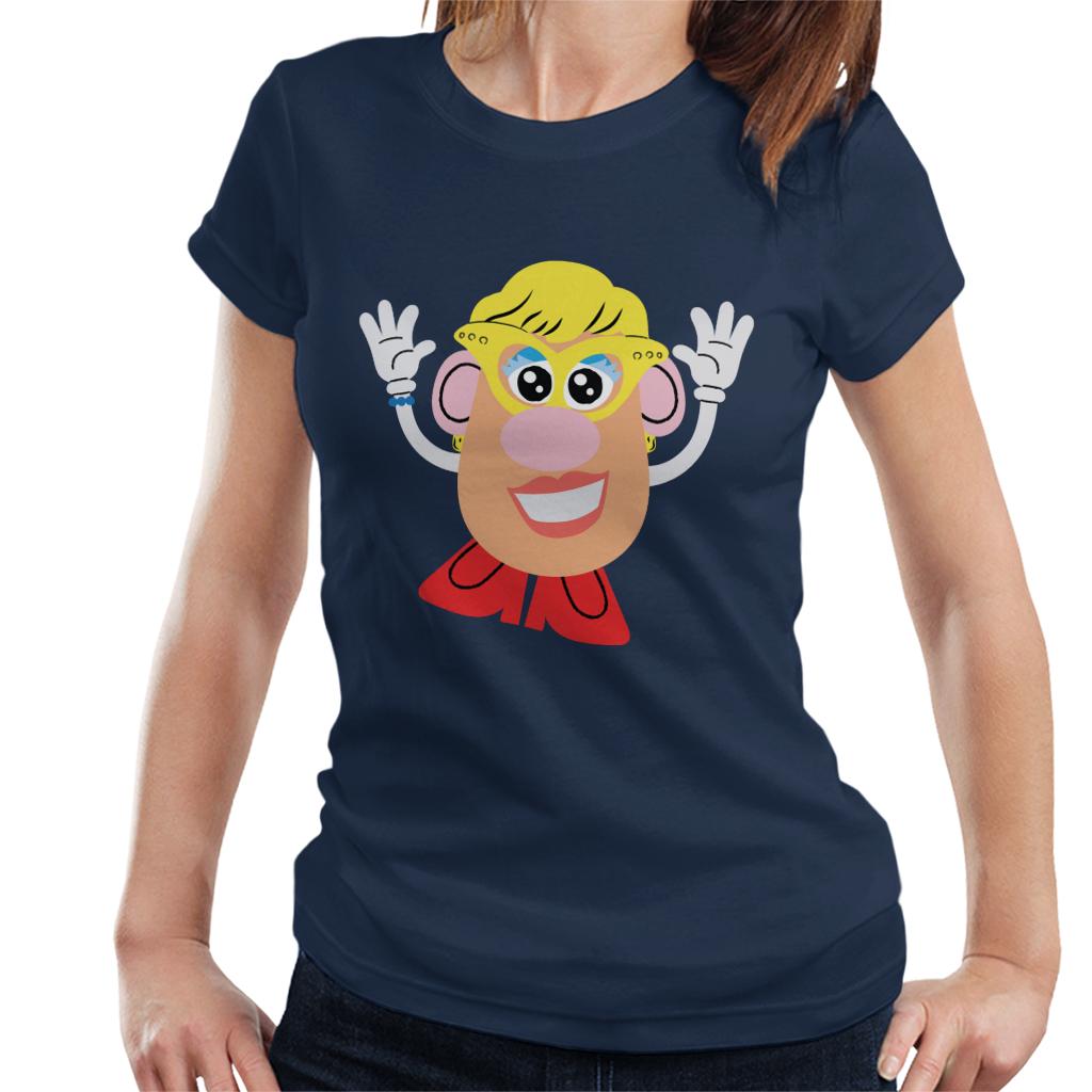 Mrs Potato Head Yellow Glasses Women's T-Shirt product image 4