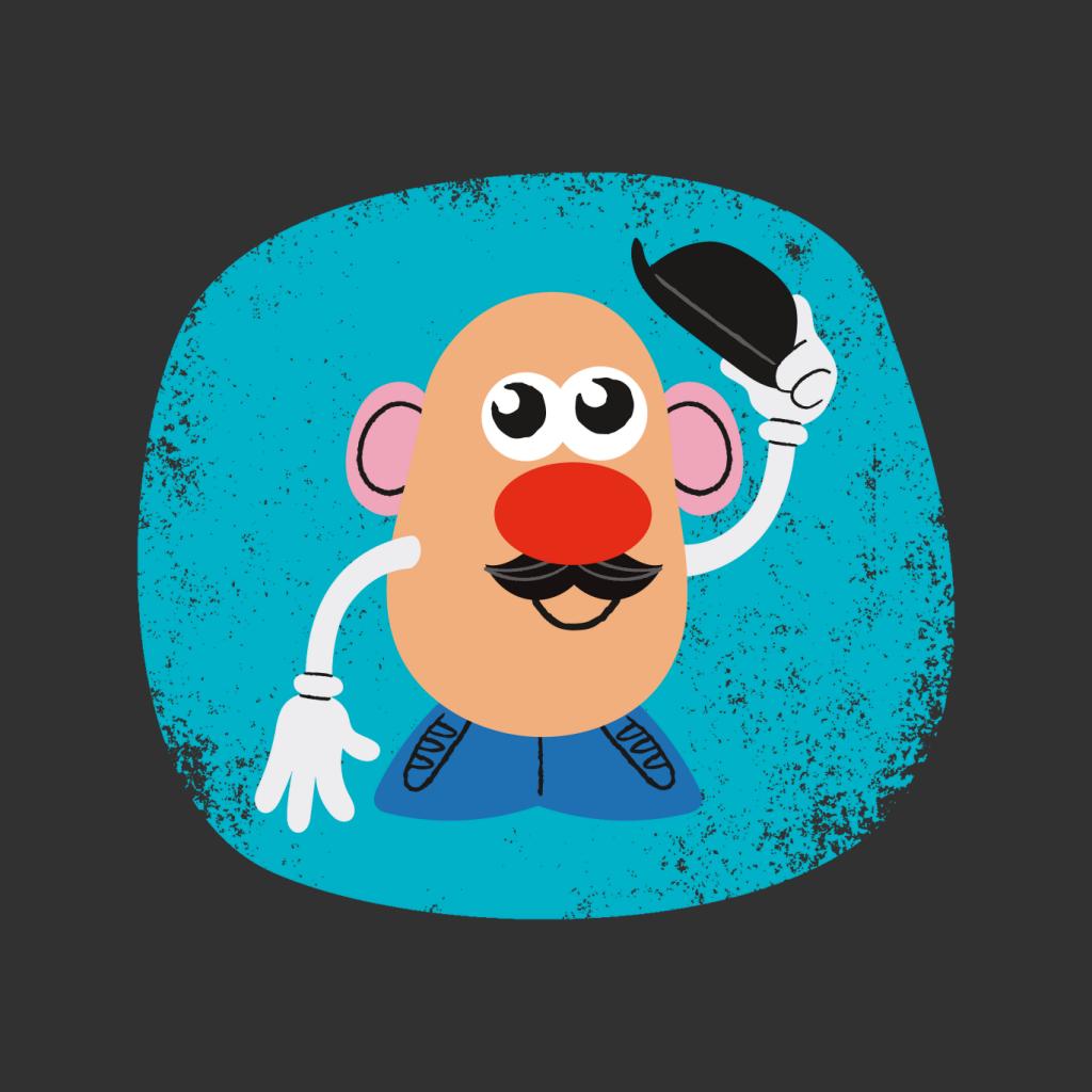 Mr Potato Head Tips His Hat Men's Hooded Sweatshirt
