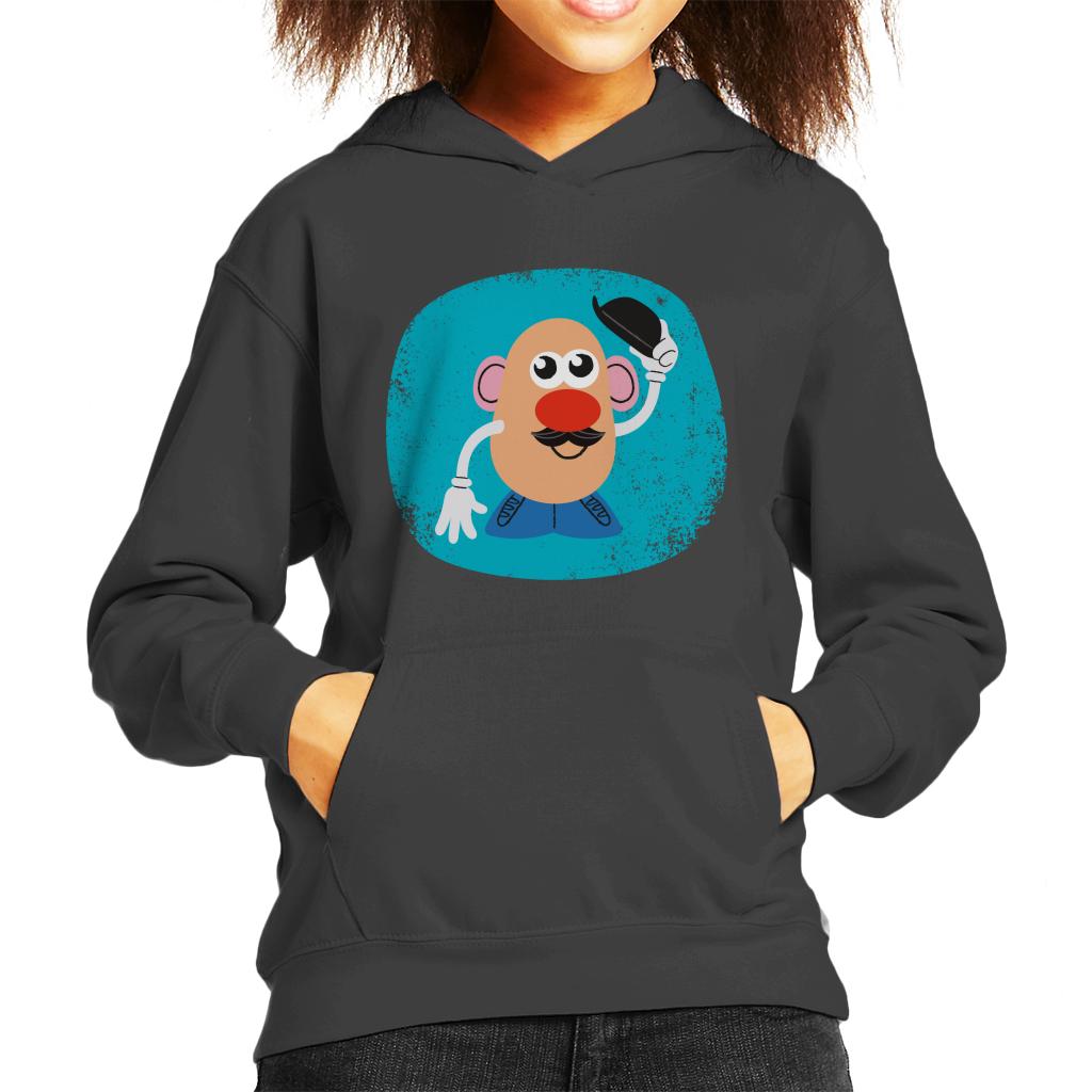 Mr Potato Head Tips His Hat Kid's Hooded Sweatshirt