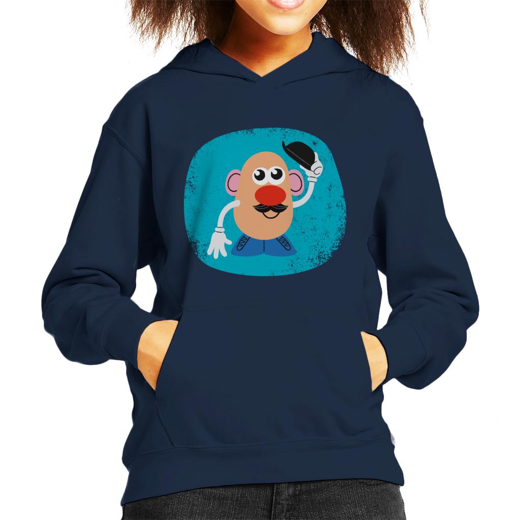 Mr Potato Head Tips His Hat Kid's Hooded Sweatshirt