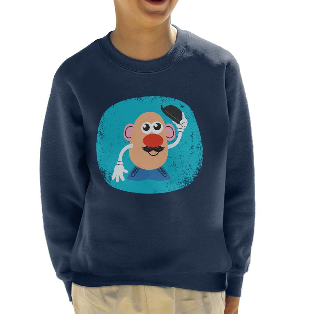 Mr Potato Head Tips His Hat Kid's Sweatshirt