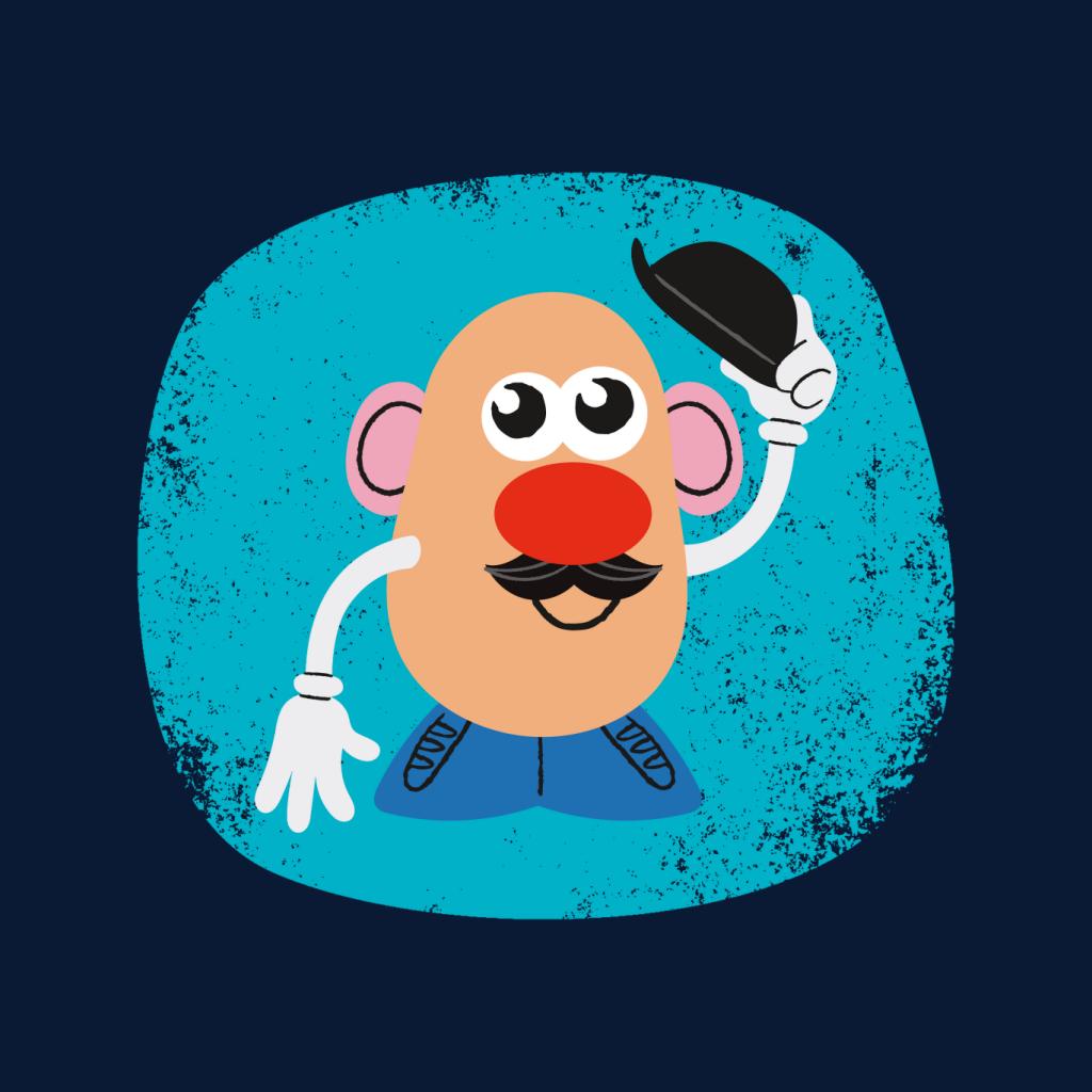 Mr Potato Head Tips His Hat Women's Hooded Sweatshirt