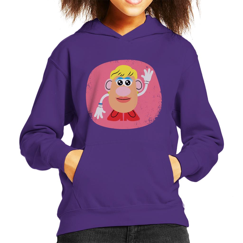 Mrs Potato Head Waving Kid's Hooded Sweatshirt product image 6