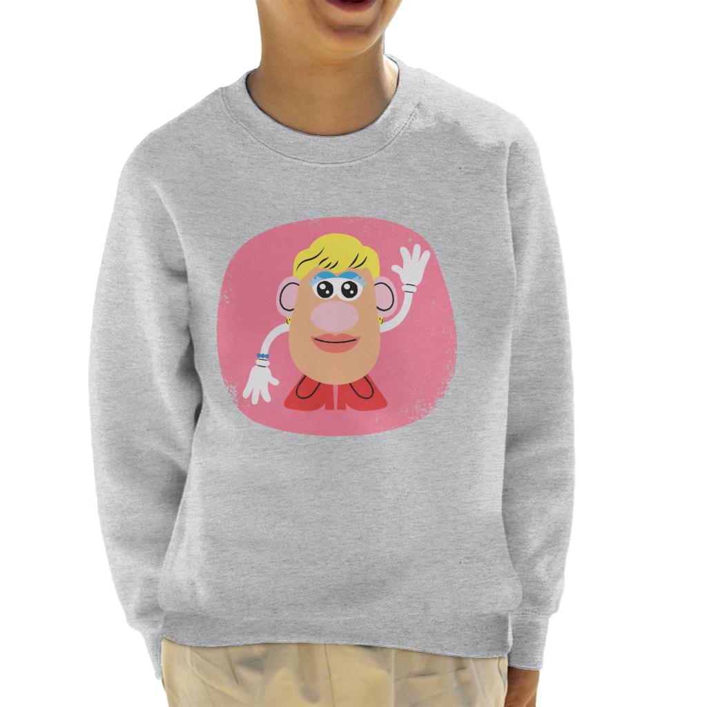 Mrs Potato Head Waving Kid's Sweatshirt product image 1