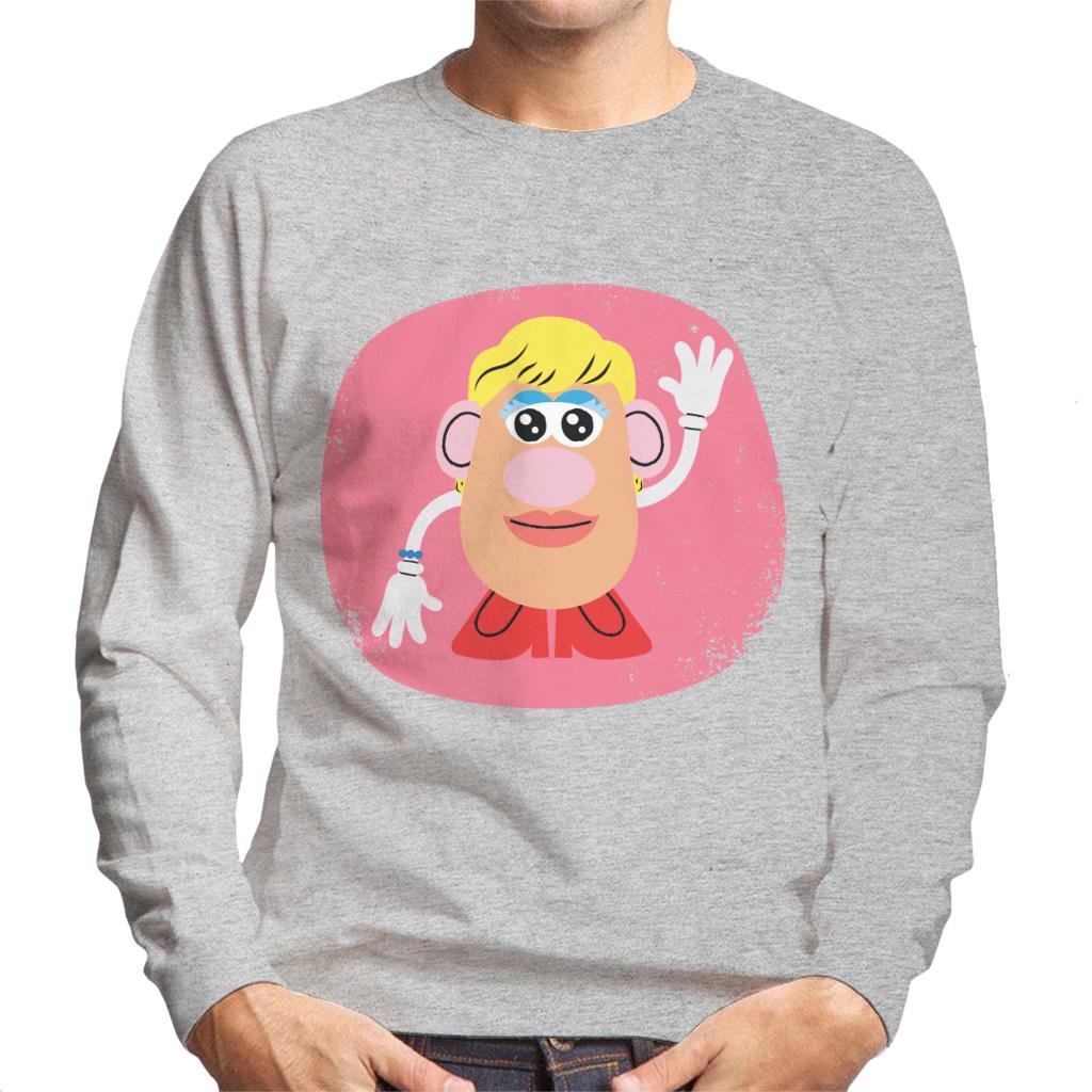 Mrs Potato Head Waving Men's Sweatshirt product image 1