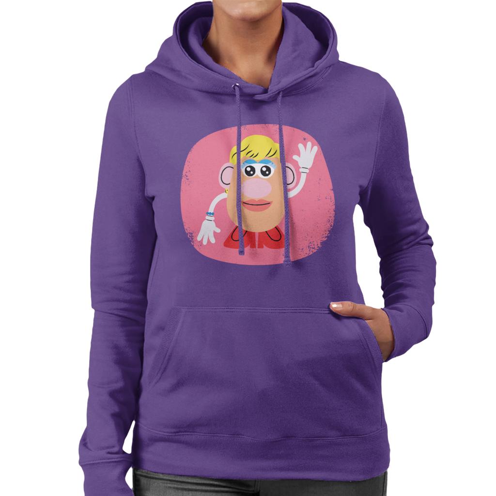 Mrs Potato Head Waving Women's Hooded Sweatshirt product image 6