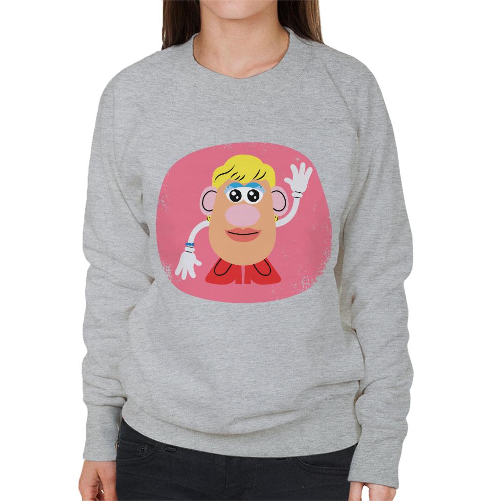 Mrs Potato Head Waving Women's Sweatshirt product image 1