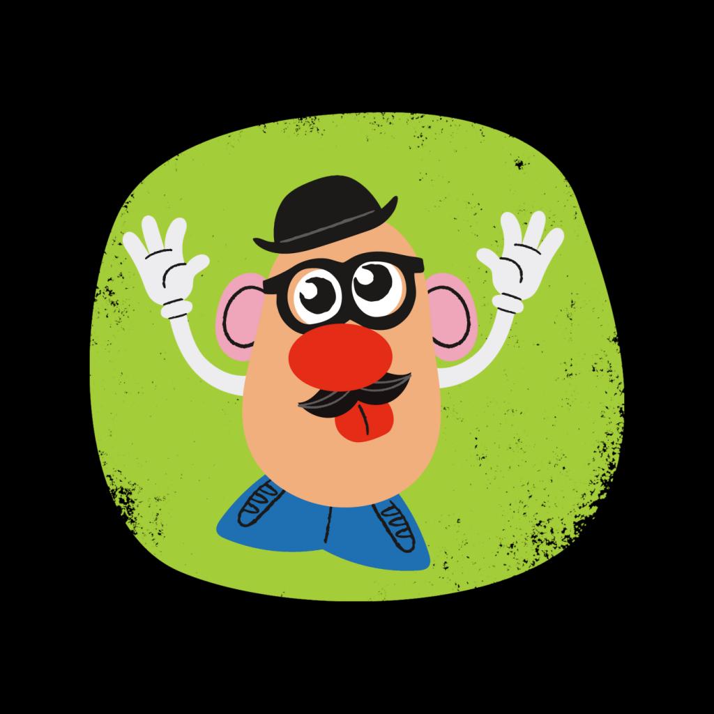 Mr Potato Head Glasses And Tongue Out Men's T-Shirt product image 2